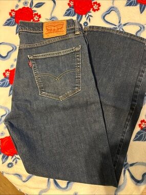 Levi's Men's Dark Blue Bootcut Jeans
